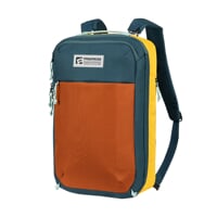 Terrakotta/Navy/Gelb