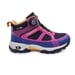 JUNIOR TREK MID WP wasserdichte Winterkinderschuhe schwarz/grau
