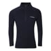 MT TRZ 250 Herren Merino Rollkragen mit kurzem Reißverschluss blackened blue