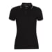 ORIGINAL POLO BAMBUS das Bambus-Poloshirt für Damen schwarz