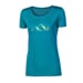 VINKA "MOUNTAINS" Damen Merino T-Shirt graum melange