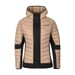 JANNU Damen Hybridjacke cappuccino/schwarz