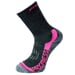 X-TREME winter merinowool trekking socks black/red