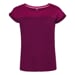 ENERGIA women's sports T-shirt wine red