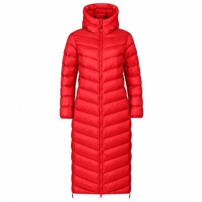 SIBERIA women's quilted coat red