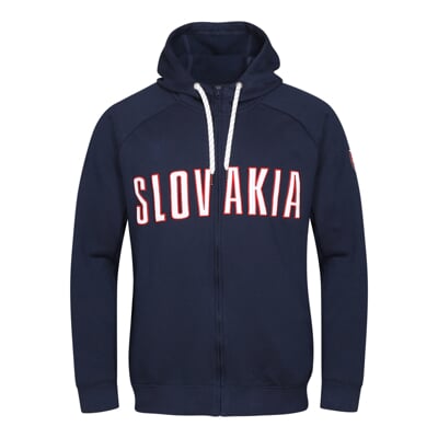 SK HOODY ZIP MAN pánská mikina navy
