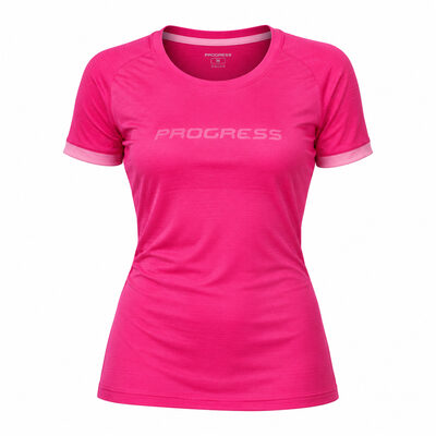 TRICKY das kurzärmelige Sportshirt fuchsia