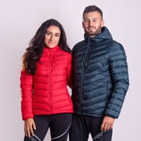 ALASKA die Damen-Steppjacke rot