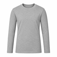 BAMBUS LS ORIGINAL Kinder T-shirt graue melange