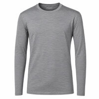 BAMBUS LS ORIGINAL Herren T-shirt graue melange