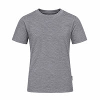 BAMBUS ORIGINAL Kinder T-Shirt  graue melange