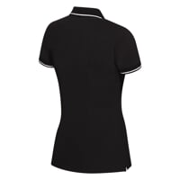 CASA das Bambus-Poloshirt für Damen schwarz
