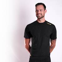 CC TKR mens functional short sleeve T-shirt anthracite