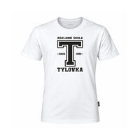Children's bamboo T-shirt white J.K.TYLA Elementary School white A