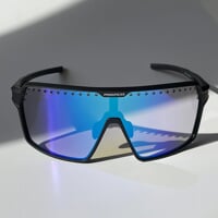 ENDURO PHC-BLU BLK Sportbrille mit phototropen Gläsern schwarz matt