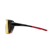 ENDURO RED-R BLK/RED die Sportbrille glänzend schwarz/rot