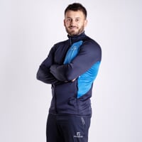 FORBES Merino-Jacke für Herren blackened blue/blue