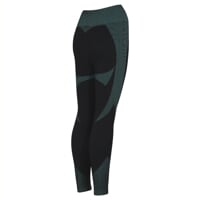 GEMA LEGGINS Fitness seamless Leggings schwarz/grun