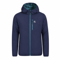 HERMES Wendejacke für Herren mit Merinowolle blackened blue/petrol