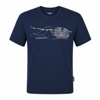 HRUTUR „YAK“ Herren-Merino-T-Shirt grau melange