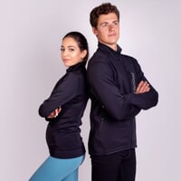 HUNTER men's full-zip technical jacket black