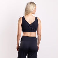 LAMIA BRA women's sports bra black