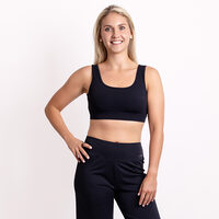 LAMIA BRA women's sports bra black