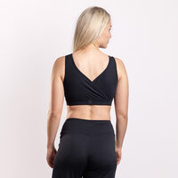 LAMIA BRA women's sports bra black