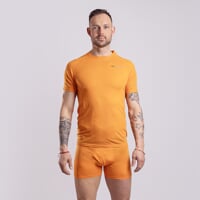 MA NKR 125 Herren Merino Kurzarmshirt orange