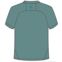 MA NKR 125 Herren Merino Kurzarmshirt teal