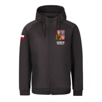 CZECH HOODY ZIP MAN Herren-Sweatshirt anthracite