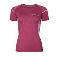 MW NKRZ 170 das Damen Merino Funktions-T-Shirt schwarz melange