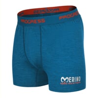 MW SKN mens merino boxers petroleum melange