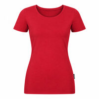 ORIGINAL BAMBUS Damen T-Shirt  rot