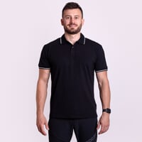 ORIGINAL POLO BAMBUS pánská polokošile černá