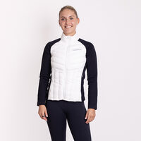 PARTIA women's hybrid jacket black/white