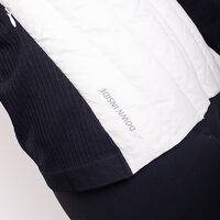 PARTIA women's hybrid jacket black/white