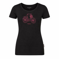 SASA CITYBIKE dámské triko s bambusem černá