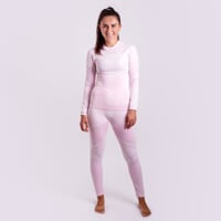 SEAMLESS-BAMBOO SET LADIES dámské bambusové termoprádlo vínová/růžová