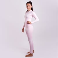 SEAMLESS-BAMBOO SET LADIES dámské bambusové termoprádlo vínová/růžová