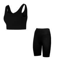 Set NOVA TOP + NOVA SHORTS schwarz