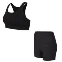 Set ZORA BRA + MINISHORTS schwarz