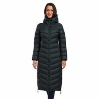 SIBERIA women's quilted coat petroleum