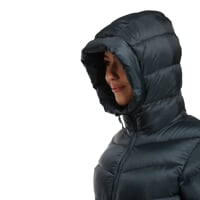 SIBERIA women's quilted coat petroleum
