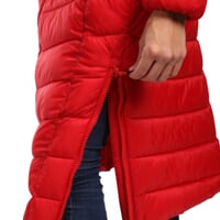 SIBERIA women's quilted coat red