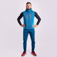 SNOWBULL men's winter elastic pants petrol blue