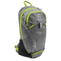 SPEED 15 der Fahrradrucksack grau/lime