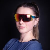 SWING RED-R RBW/BLK die Sportbrille regenbogenfarb/schwarz