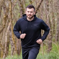 SYMBOL HOODY Das Herren-Kapuzen-Jacke schwarz
