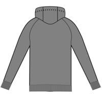 SYMBOL HOODY Das Herren-Kapuzen-Jacke grau melange